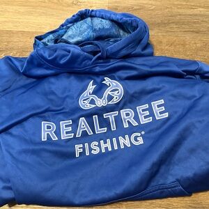 Realtree Fishing Blue Hoodie
